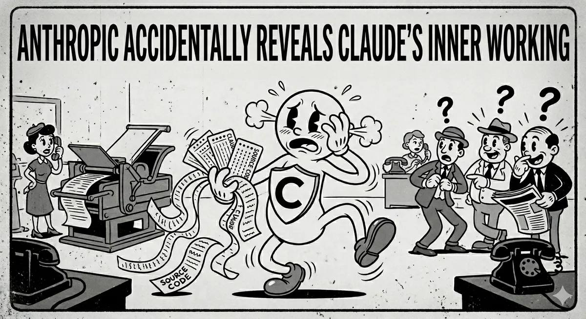 Anthropic Claude Code source code leaked via misconfigured npm source map, 512000 lines exposed